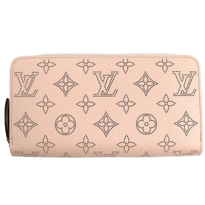 Louis Vuitton Mahina Monogram Zippy Wallet Long Magnolia Storage