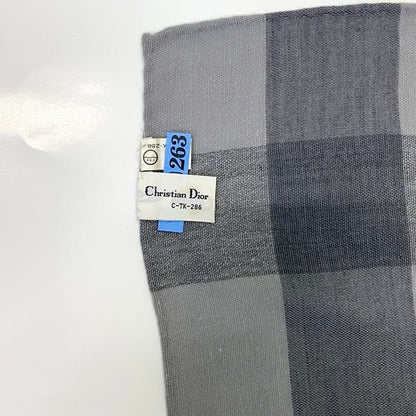Christian Dior Shawl Grey Ctk286 Cleaned