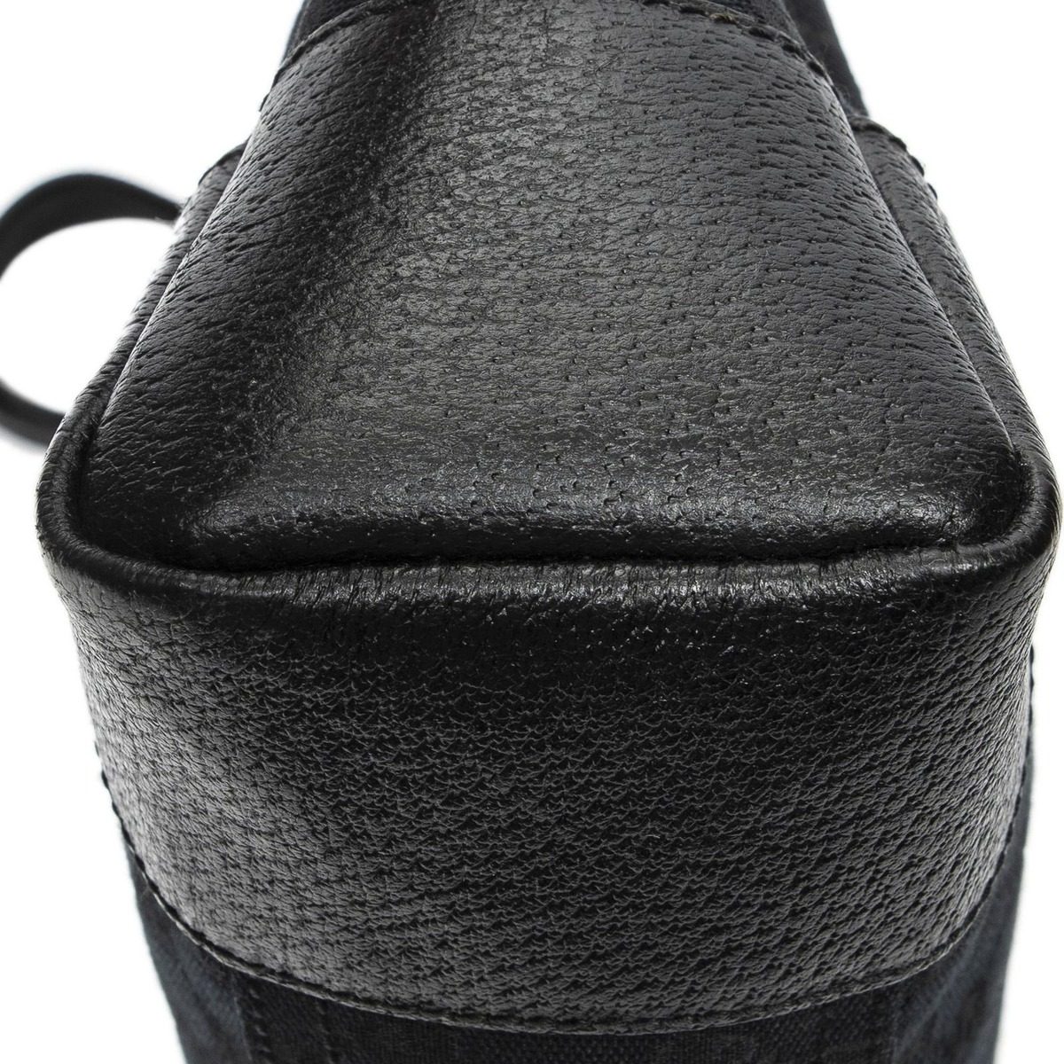 Gucci Joy Line Black GG Canvas Messenger Bag — view 7