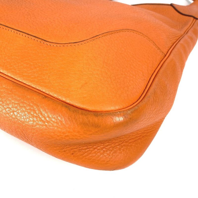 Hermes Shoulder Bag Trim 35 Trim 35 Leather Orange