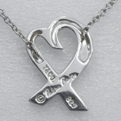 Tiffany & Co Loving Heart Paloma Picasso 925 Silver Ladies 2.1g Necklace