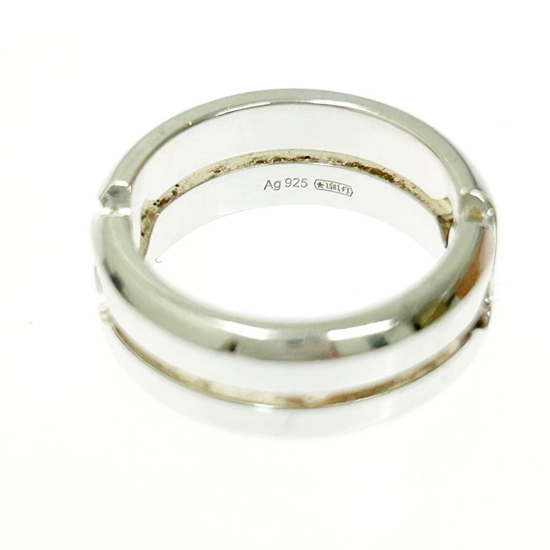 Gucci Silver Knot Infinity Ring 6.3g 925 Engraved 364367 Ring