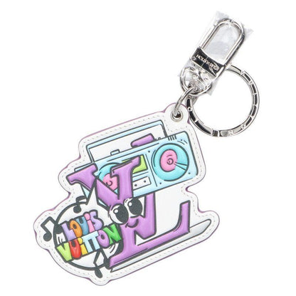 Louis Vuitton Comics Key Holder with Key