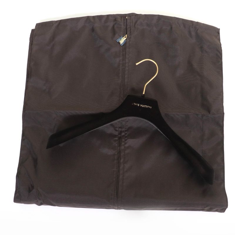 Louis Vuitton 09SS Wool Silk Blend Lined Monogram Mini Ruffle Design Jacket