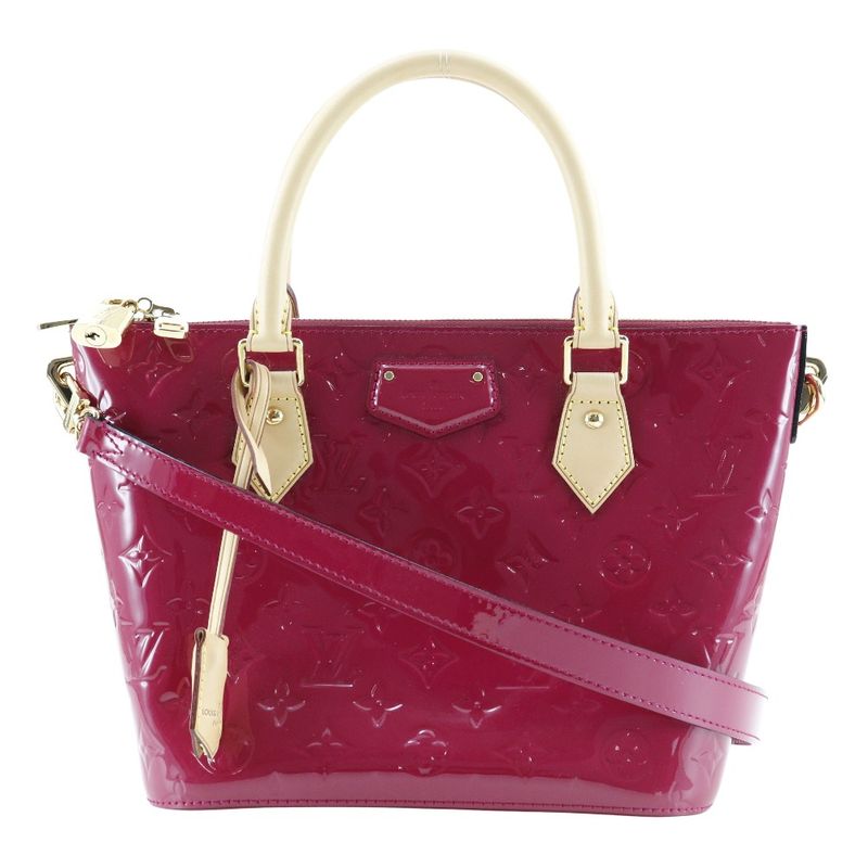 Louis Vuitton Montebello PM 2WAY Shoulder M90166 Monogram Vernis Rose Andian