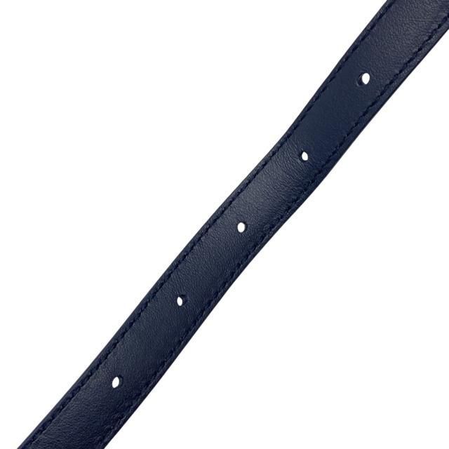 Christian DIOR I LOVE Paris Belt Accessories Heart Pattern Logo Total Leather