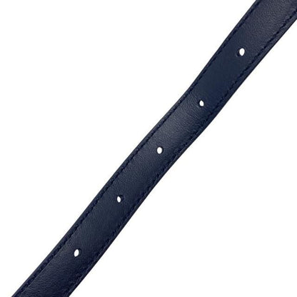 Christian DIOR I LOVE Paris Belt Accessories Heart Pattern Logo Total Leather