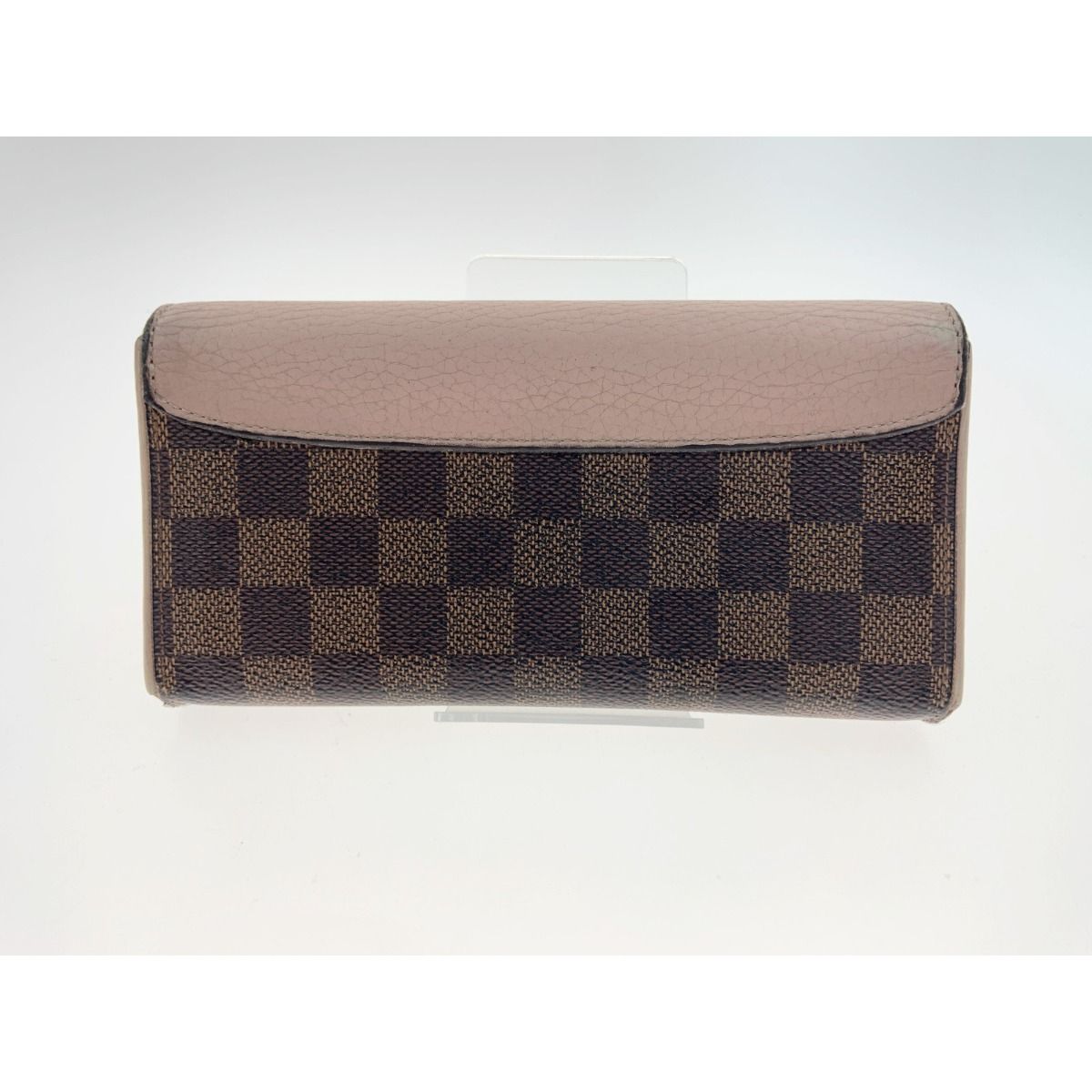 Louis Vuitton Damier Portefeuille Normandy Bifold Long Wallet N61262 Brown