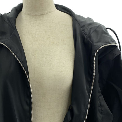 Prada - Re-nylon 2way Re-nylon Hooded Coat - 36 - Black - Women