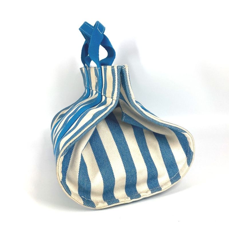 Hermes Handbag Cannes PM Canvas Blue