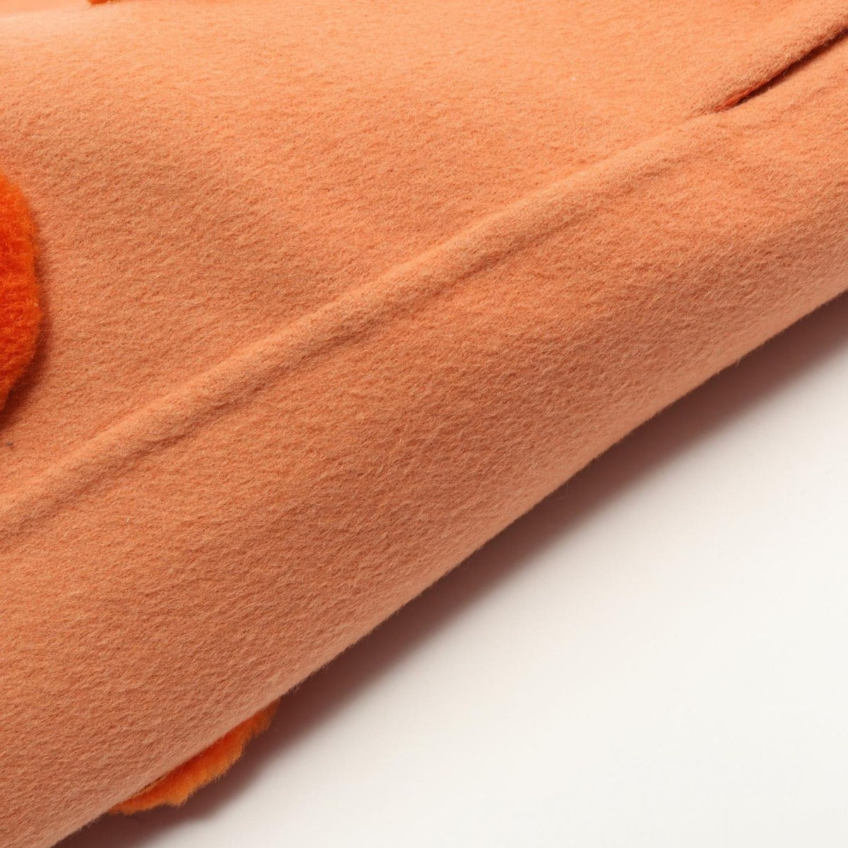 Fendi Orange Wool Coat Clothing Outerwear — view 11