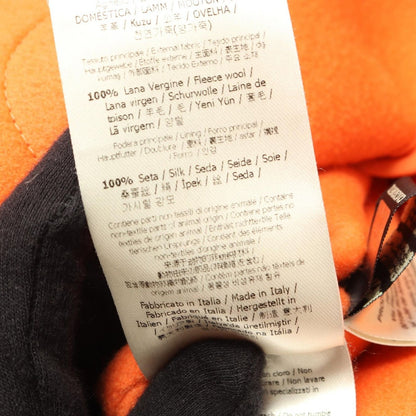 Fendi Orange Wool Coat Clothing Outerwear — view 4