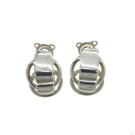 Hermes Douzanneau Vintage Earrings 925 Silver 1735