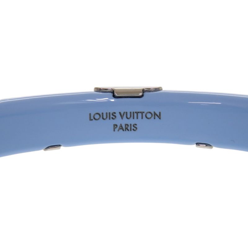 Louis Vuitton Jonq Deyri Monogram Flower M63115 Ceramic Metal Light Blue Water
