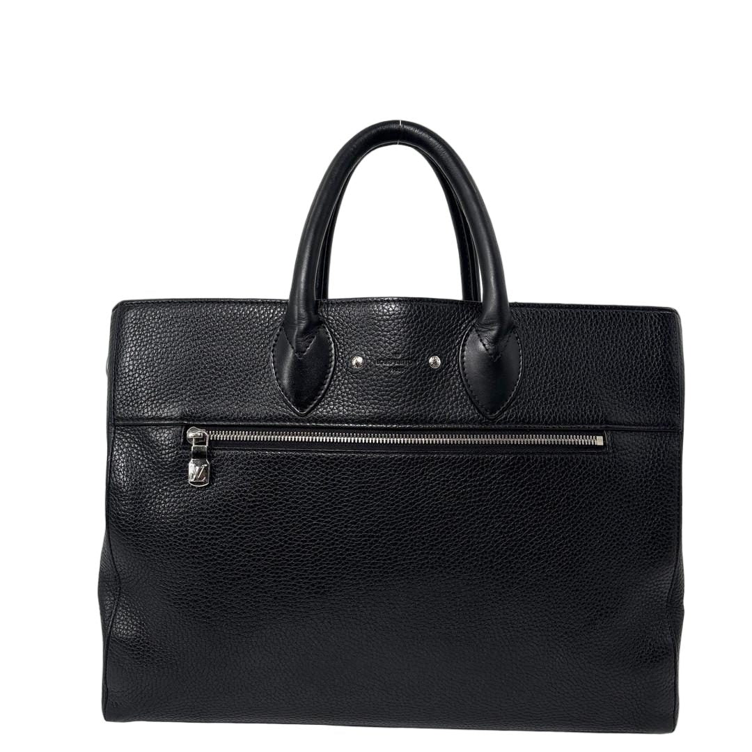 Louis Vuitton Super Taurillon Cabas Business Bag Black