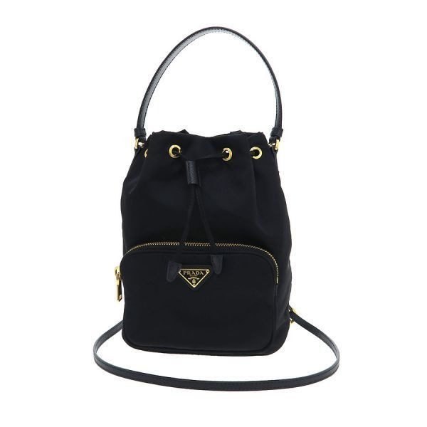 Prada Re-Nylon Drawstring 2-Way Messenger Bag