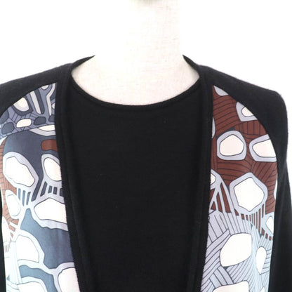 Hermes Vintage Cashmere Silk Blend Margiela Period Long Sleeve Cardigan +