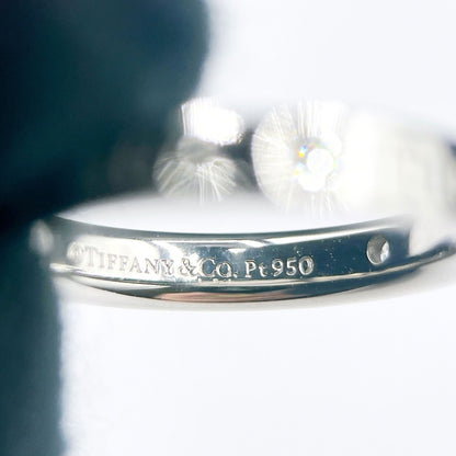 Tiffany & Co. T co Flat Band Platinum Ring — view 11