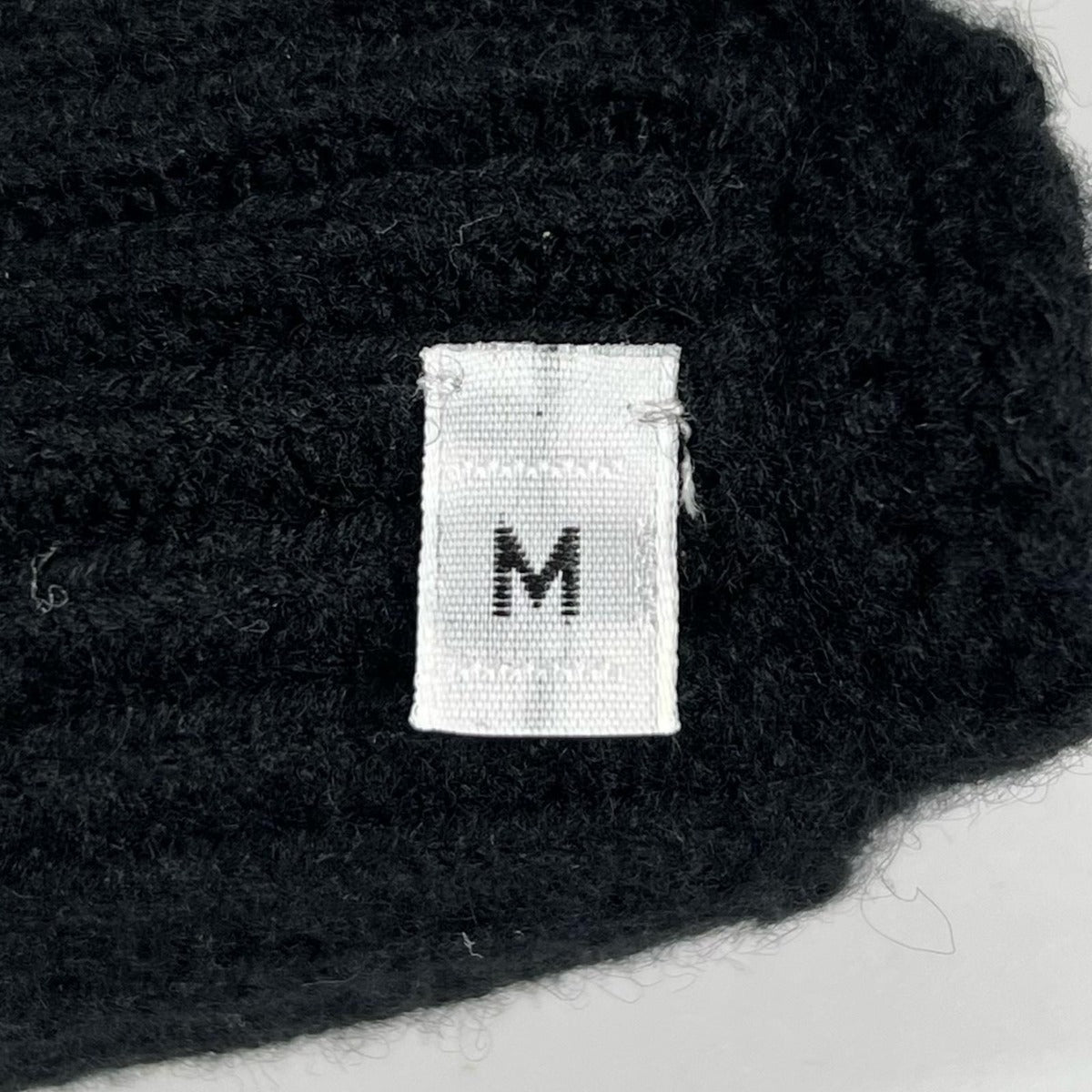 Hermes Cashmere Pattern Knit Gloves Black — view 7