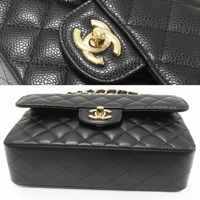 Chanel Handbag Shoulder Bag Matelasse 23 Classic Small Handbag Grained Calfskin