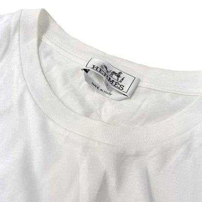 Hermes Botanical Stitch T-Shirt White L