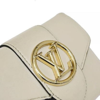 Louis Vuitton LV Trifold Wallet Portefeuille Pont Neuf Compact M69176 30bs086