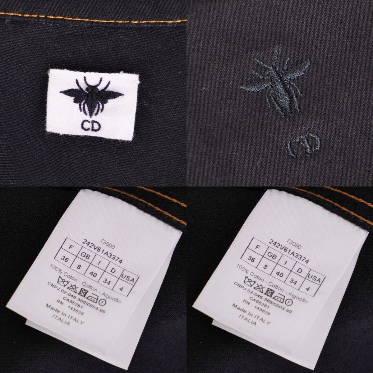 Dior Jacket Cotton Denim — view 9