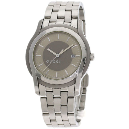 Gucci Round Face Watch SS