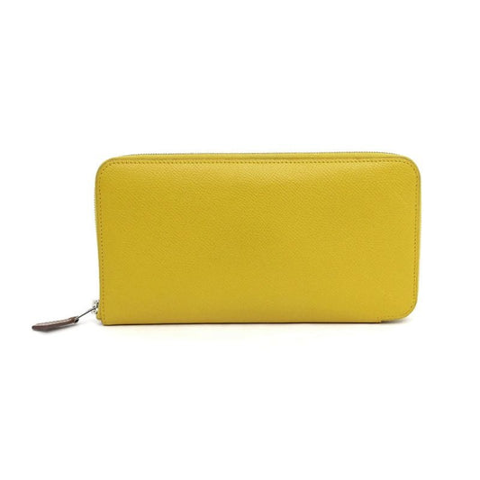 Hermes Azap Long Silk-in Joan Ambre Epson Wallet
