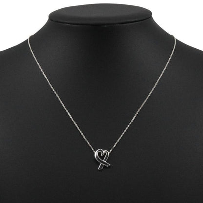 Tiffany & Co Loving Heart Paloma Picasso 925 Silver Ladies 2.8g Necklace