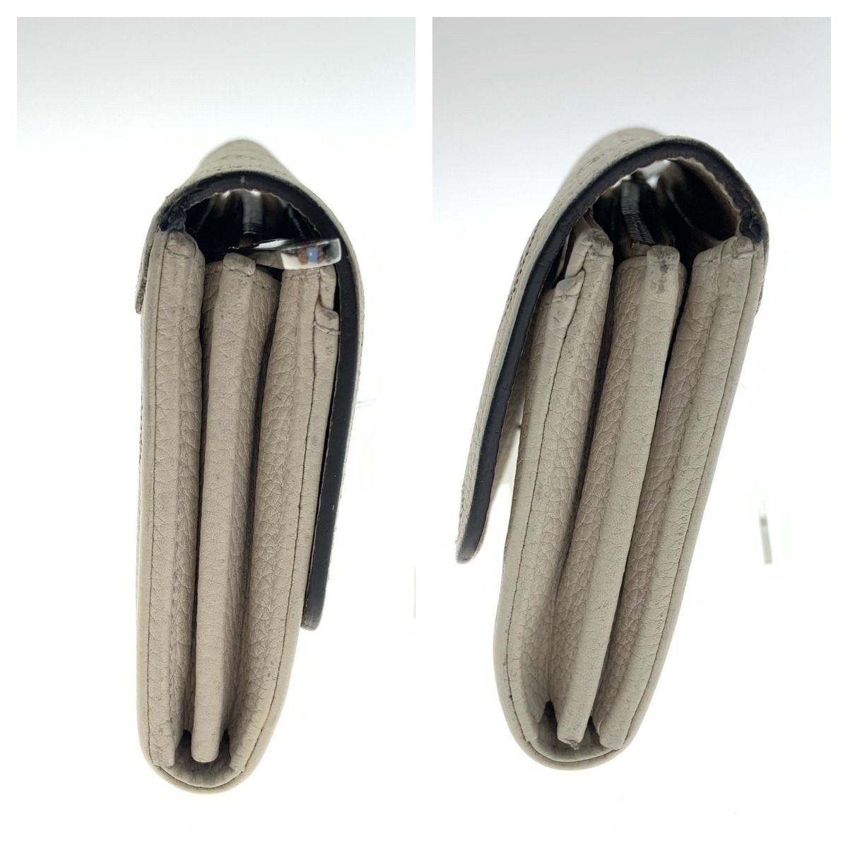 Louis Vuitton Mahina Hina Portefeuille Iris M60177 Women's Bifold Long Wallet