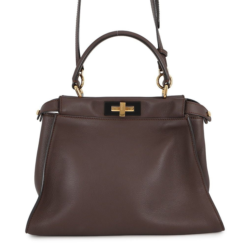 Fendi Peekaboo Icy 2-Way Shoulder Bag