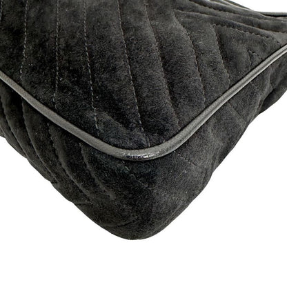 Chanel Chain Shoulder V-stitched Suede Women's Shoulder Bag
