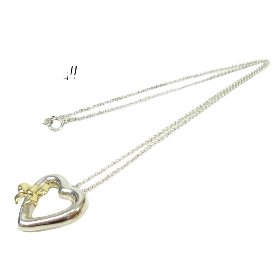 Tiffany & Co Yellow Gold Ribbon Necklace
