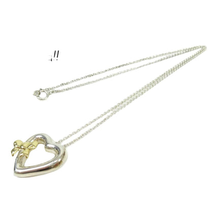 Tiffany & Co Yellow Gold Ribbon Necklace