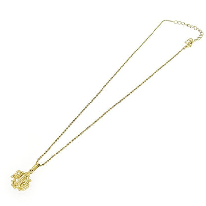 Christian Dior GP Emblem Logo Necklace Gold 409900 Necklace