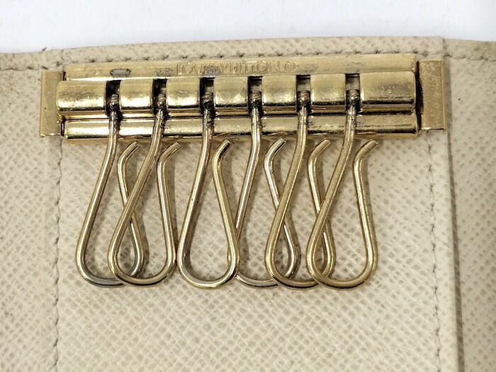 Louis Vuitton Multicles 6 6-ribbon Key Case Damier Azure N61745