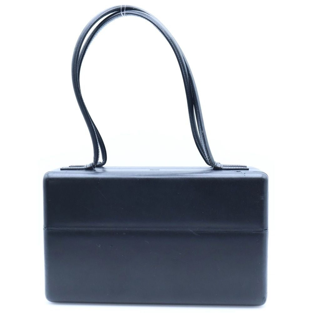 Loewe Clasp Handbag Black Leather