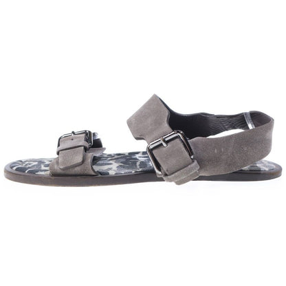 Louis Vuitton Sandals Slippers Suede Leopard Print
