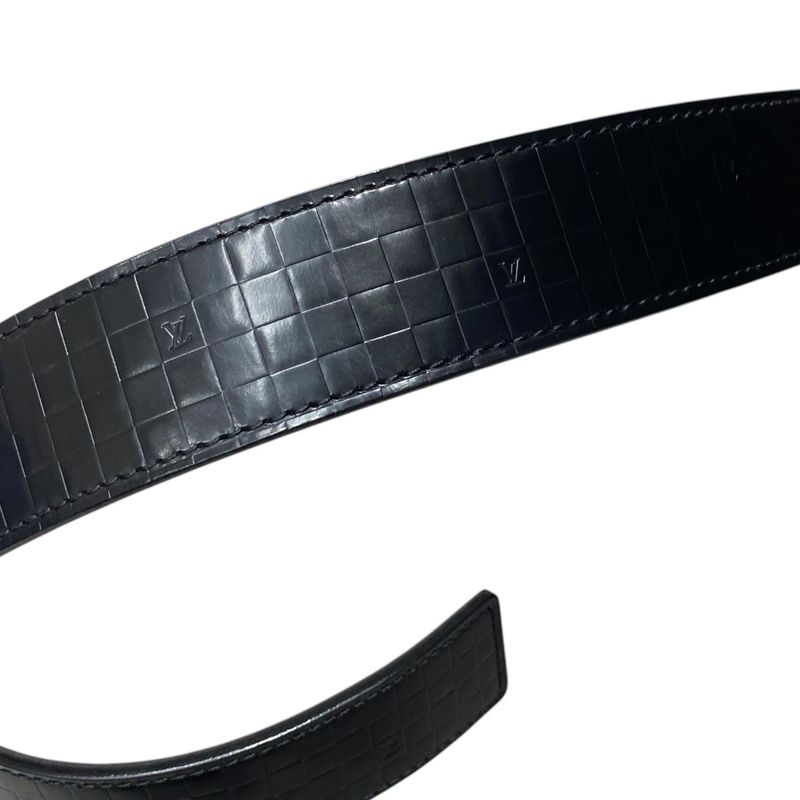 Em0334 Louis Vuitton M6820 Belt Santure Avventur Leather Belt 85 34 Black