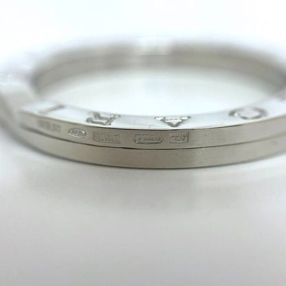 Bulgari Key Ring Silver Logomania Polished Ag 925