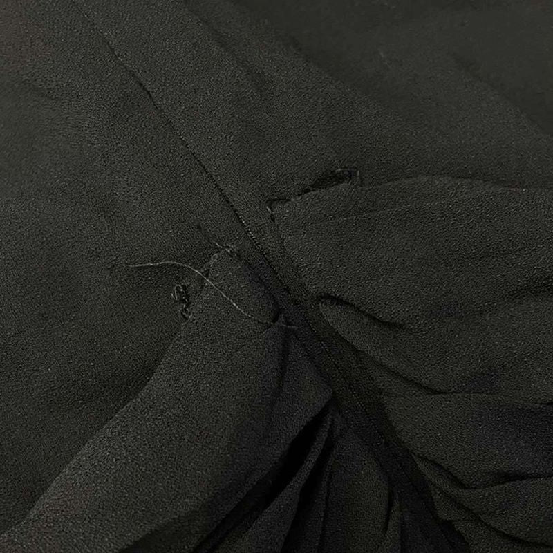 Prada 2019 Viscose Dress P39i7 8192 1ve1 Black 42s