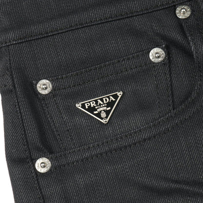 Prada Denim Pants BK Cotton Black — view 13