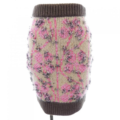 Chanel 22K Skirt Cashmere Beige Pink