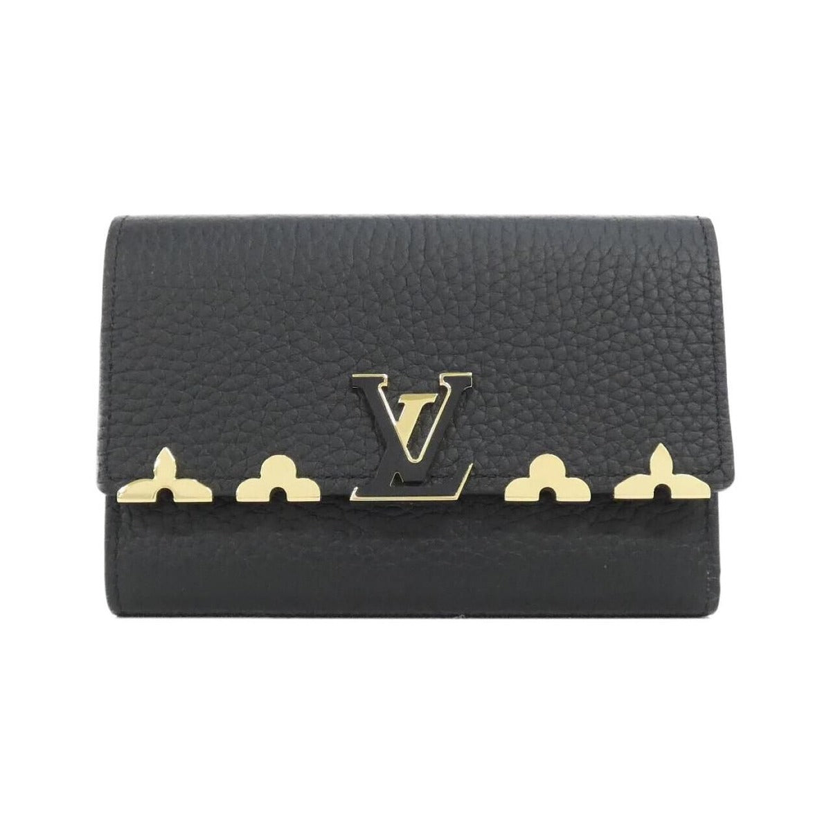 Louis Vuitton Taurillon Portefeuille Capucines Compact Wallet