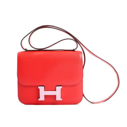 Hermes Shoulder Bag Mini Constance 3 18 Le Juque Mauve Silvestre