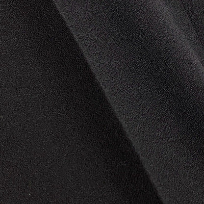 Chanel Cd9 CC Logo Button Relaxed Trousers Pants 36 Black Wool — view 6