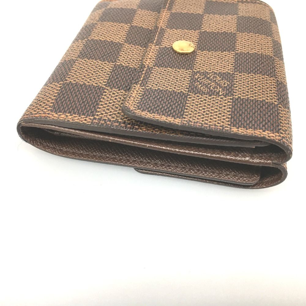 Louis Vuitton Damier Portomonebier Cult Credit W Hook Wallet Trifold N61652
