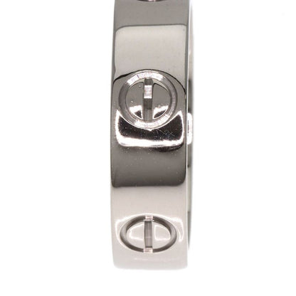 Cartier Love Ring #56 Ring - 18K White Gold Ladies