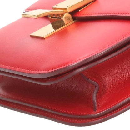 Celine Classic Box Medium Calfskin Flap Shoulder Bag Women